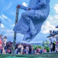 Statuie ce leviteaza Levitating Statuie Trupa de Dans si Entertainment The Sky Iasi by Adrian Stefan