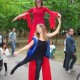 Catalige Picioroange Stilts Trupa de Dans si Entertainment The Sky Iasi by Adrian Stefan