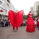 Catalige Picioroange Stilts Trupa de Dans si Entertainment The Sky Iasi by Adrian Stefan