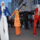 Catalige Picioroange Stilts Trupa de Dans si Entertainment The Sky Iasi by Adrian Stefan