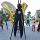 Catalige Picioroange Stilts Trupa de Dans si Entertainment The Sky Iasi by Adrian Stefan