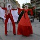 Catalige Picioroange Stilts Trupa de Dans si Entertainment The Sky Iasi by Adrian Stefan